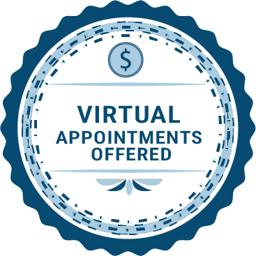 Virtual Appointments Offered